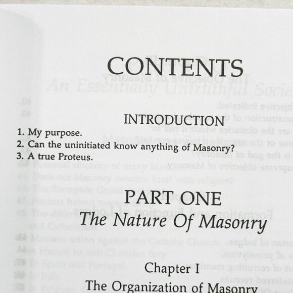 The Mystery Of Freemasonry Unveiled By The Cardinal Of Chile (2006) - Rare Find - Picture 5 of 11